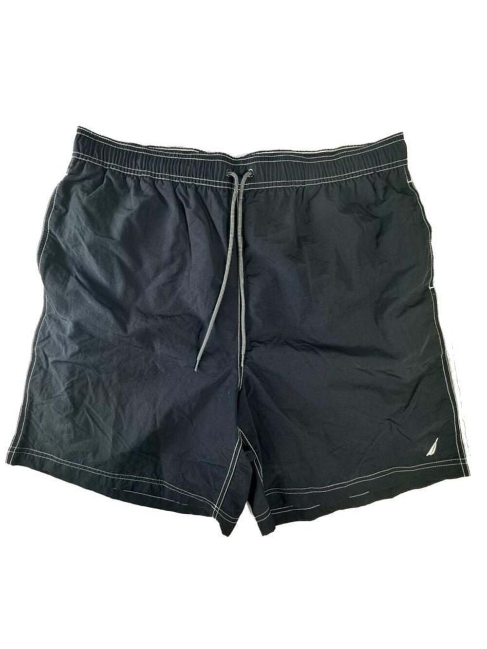 Nautica Men's Quick Dry Nylon Mesh-Lined Swim Trunks